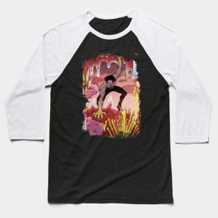 Devilman Crybaby Debiruman Anime Baseball T-Shirt